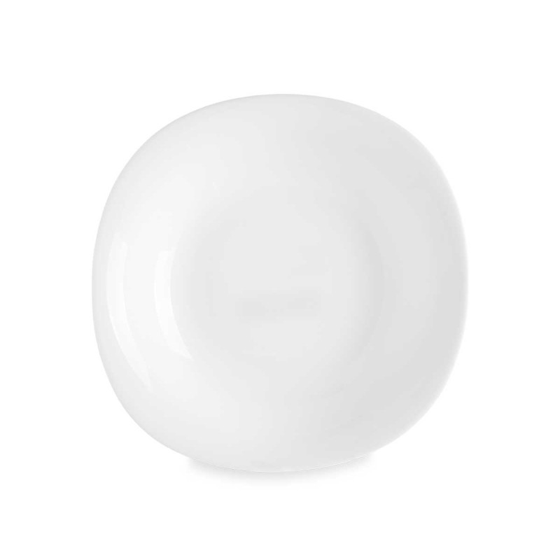 SQUARED SOUP PLATE OPAL 23CM