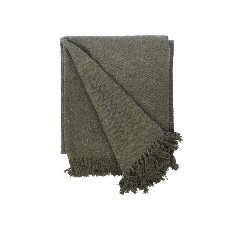 MULTIUSOS POMPON VERDE 180X220CM