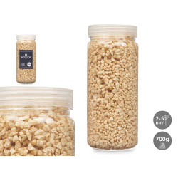 BOTE PIEDRA 2 5 MM METALIZADA 700G MOSTAZA
