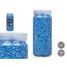 2 5 MM METALLIZED STONE JAR 700G BLUE