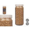 2 5 MM METALLIZED STONE JAR 700G GOLD