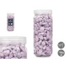 POT PIERRE 10 20 MM MÉTALLISÉE 700G LILAS