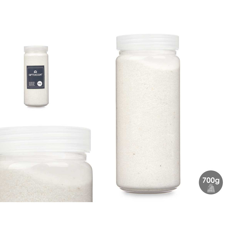 SAND JAR 700G WHITE