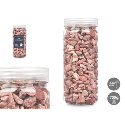 10 20 MM STONE JAR 700G REDDISH
