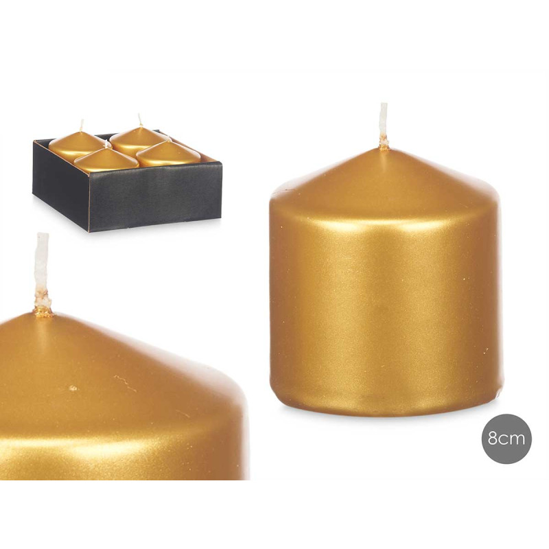 CANDELA ORO 8CM