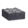 CANDELA ARGENTO 8CM