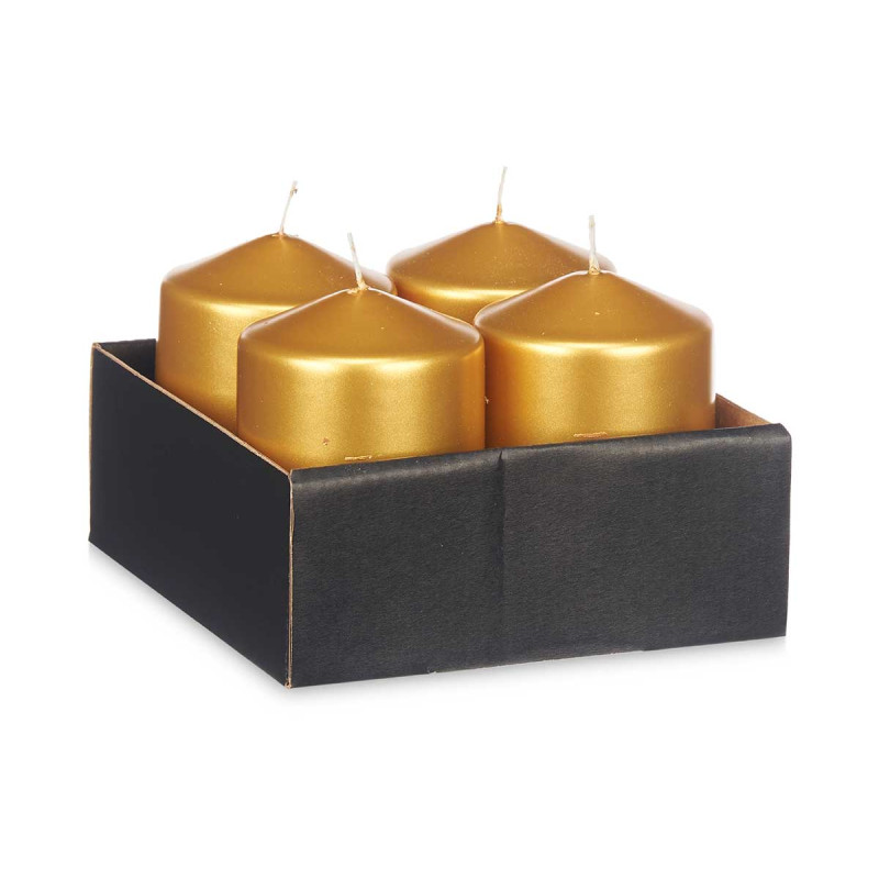 BOUGIE BLOC OR 10CM