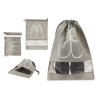 SAC DE RANGEMENT POUR CHAUSSURES GRIS