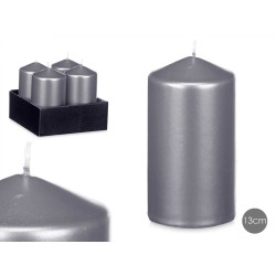 CANDELA ARGENTO 13CM