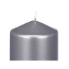 BOUGIE BLOC ARGENT 13CM