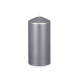 BOUGIE BLOC ARGENT 15,5CM