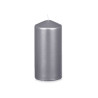 BOUGIE BLOC ARGENT 15,5CM