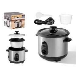 ELECTRIC STEEL RICE COOKER 1L 400W