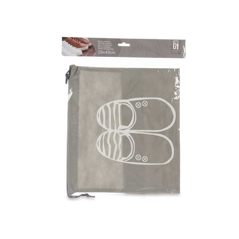 SAC DE RANGEMENT POUR CHAUSSURES GRIS