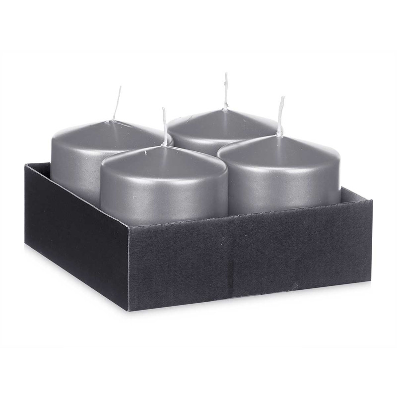CANDELA ARGENTO LARGA 10CM