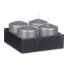 CANDELA ARGENTO LARGA 10CM
