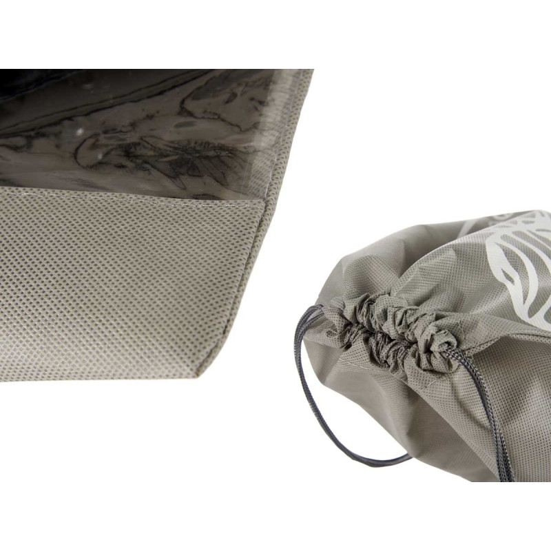 BORSA PORTA SCARPE GRIGIA
