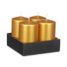 BOUGIE BLOC LARGE OR 15CM