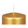 VELA TACO ORO ANCHA 15CM