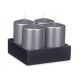 CANDELA ARGENTO LARGA 15CM
