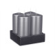 CANDELA ARGENTO LARGA 20CM