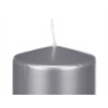 BOUGIE BLOC LARGE ARGENT 20CM