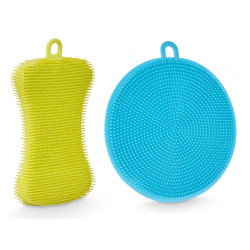 SET 3 TAMPONS RÉCURER SILICONE