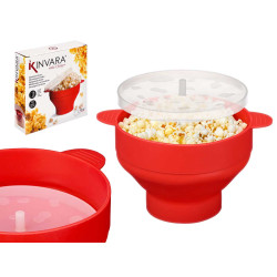 SILICONE MICROWAVE POPCORN MAKER