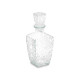 CARAFE  LIQUEUR SCULPTÉE ÉTOILE 450ML