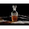 CARAFE  LIQUEUR SCULPTÉE ÉTOILE 750ML