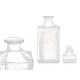 CARAFE  LIQUEUR SCULPTÉE LOSANGES 900ML