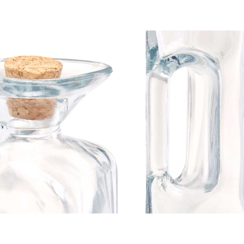 OLIERA QUADRATA MANICO TAPPO IN SUGHERO 330 ML