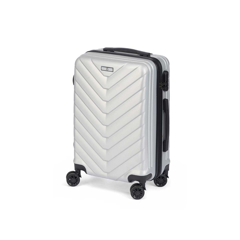 VALIGIA SQUAMA CABINA ABS GRIGIO CHIARO 