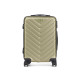 VALISE CABIN ÉCAILLE ABS VERT