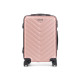 VALIGIA SQUAMA CABINA ABS ROSA