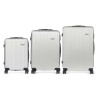 SET 3 VALIGIA NASTRO ABS GRIGIO CHIARO