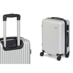 SET 3 VALIGIA NASTRO ABS GRIGIO CHIARO