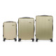 SET 3 VALIGIA NASTRO ABS VERDE