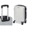 SET 3 VALIGIA SQUAMA ABS GRIGIO CHIARO