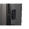 SET 3 VALISES CABIN ÉCAILLE ABS GRIS FONCÉ