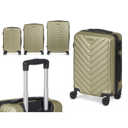 SET 3 VALIGIA SQUAMA ABS VERDE