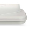 GREY RECTANGULAR CAKE HOLDER