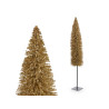 ARBRE AVEC BRANCHES DE NOËL OR 120CM