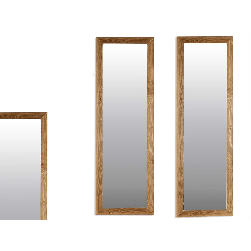 SPECCHIO CANADA 38X140CM MARRONE