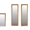 SPECCHIO CANADA 38X140CM MARRONE