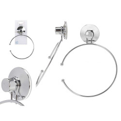 PORTE-SERVIETTE ACIER INOXYDABLE SIMPLE VENTOUSE