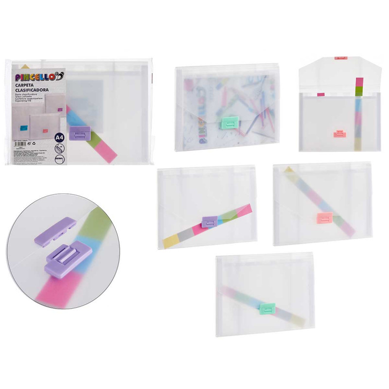 DOCUMENT HOLDER 6 SEPARATORS RUBBER 3 CO