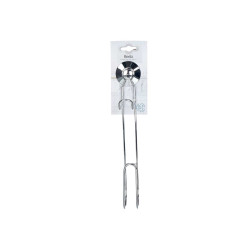 SUPORTE PARA ROLOS DUPLO EM AÇO COM VENTOSA