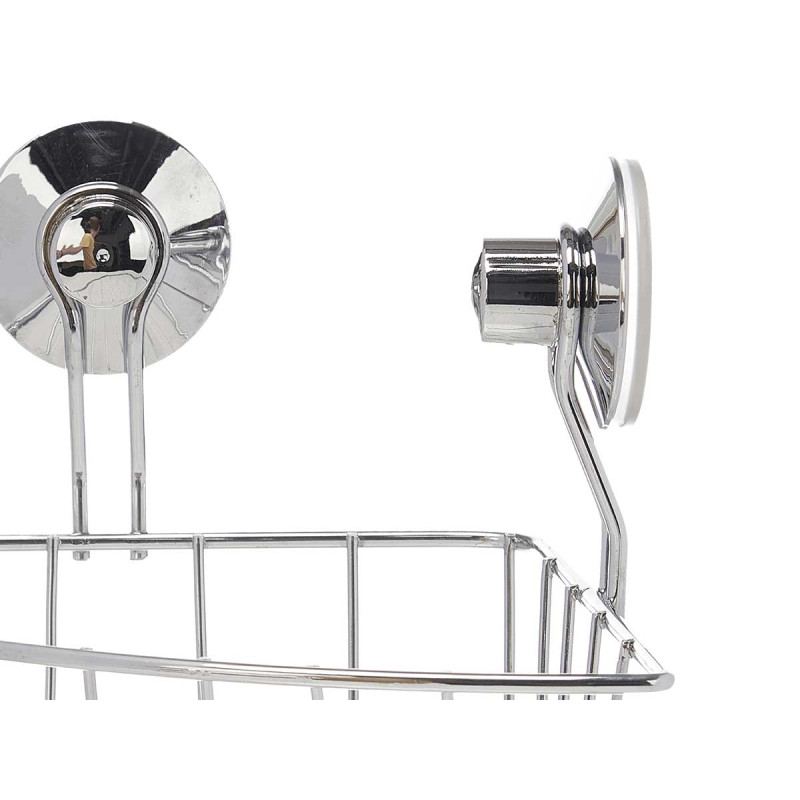 CORNER STEEL WALL SUPPORT SUCTION PAD