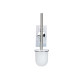STEEL TOILET BRUSH WALL SUPPORT SUCTION PAD